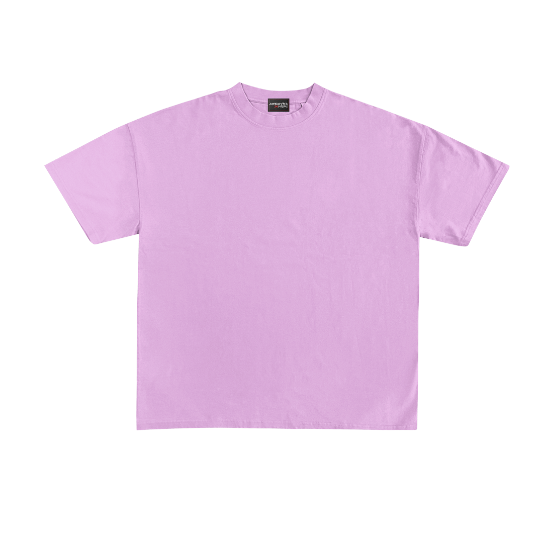 Basic Pastel Pink Casual T-shirt – Awkwardxstore