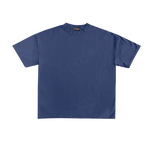 Basic Navy Blue Casual T-shirt